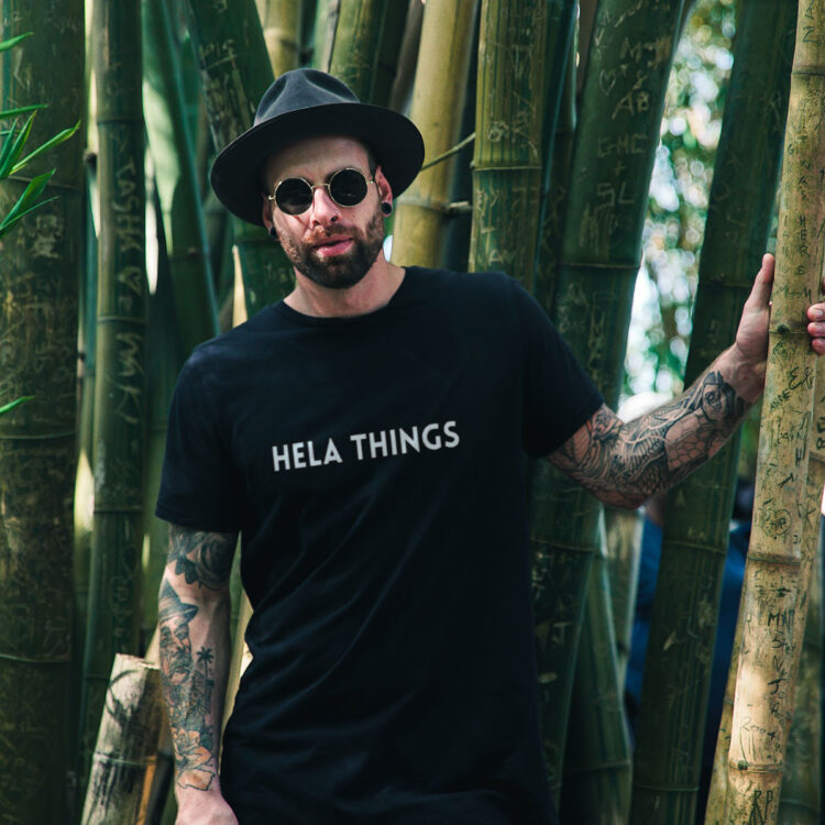 Classic Black Cotton T-Shirt for Men